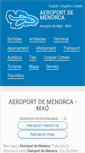 Mobile Screenshot of menorca-airport.com